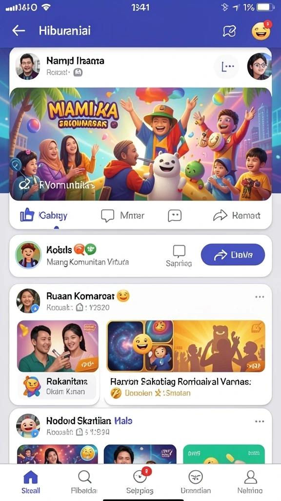 Event menarik yang menawarkan hadiah luar biasa.