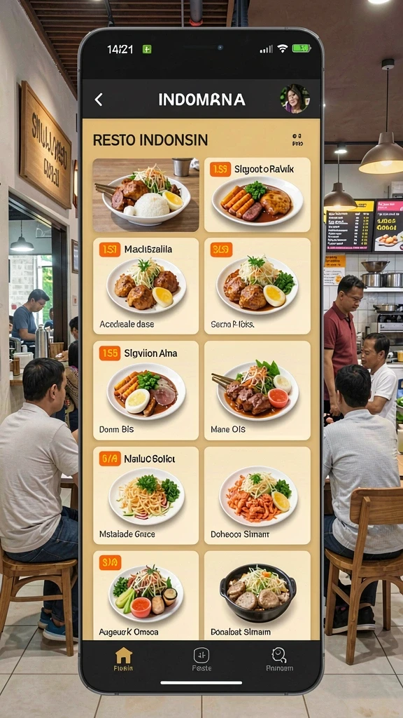 Tampilan antarmuka yang intuitif dan mudah digunakan.