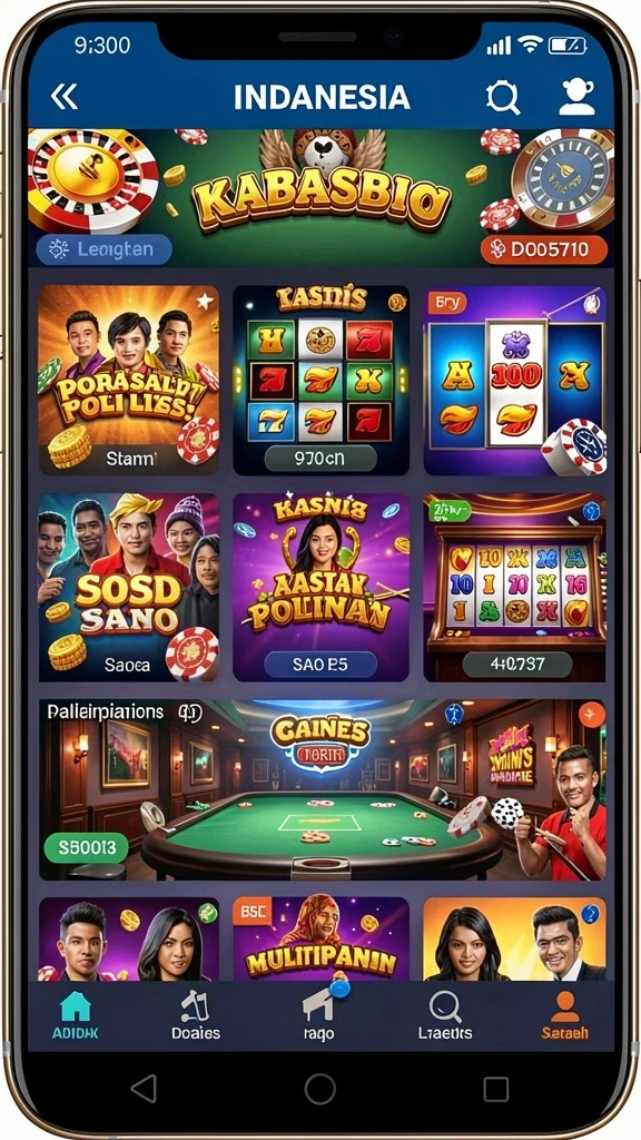 Karakter-karakter unik yang dapat dipilih dan ditingkatkan.
