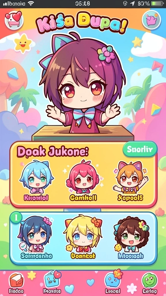 Gameplay yang seru dengan banyak level menantang.