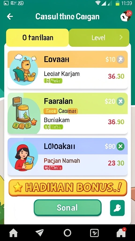 Tampilan antarmuka yang menawan dan mudah dinavigasi.