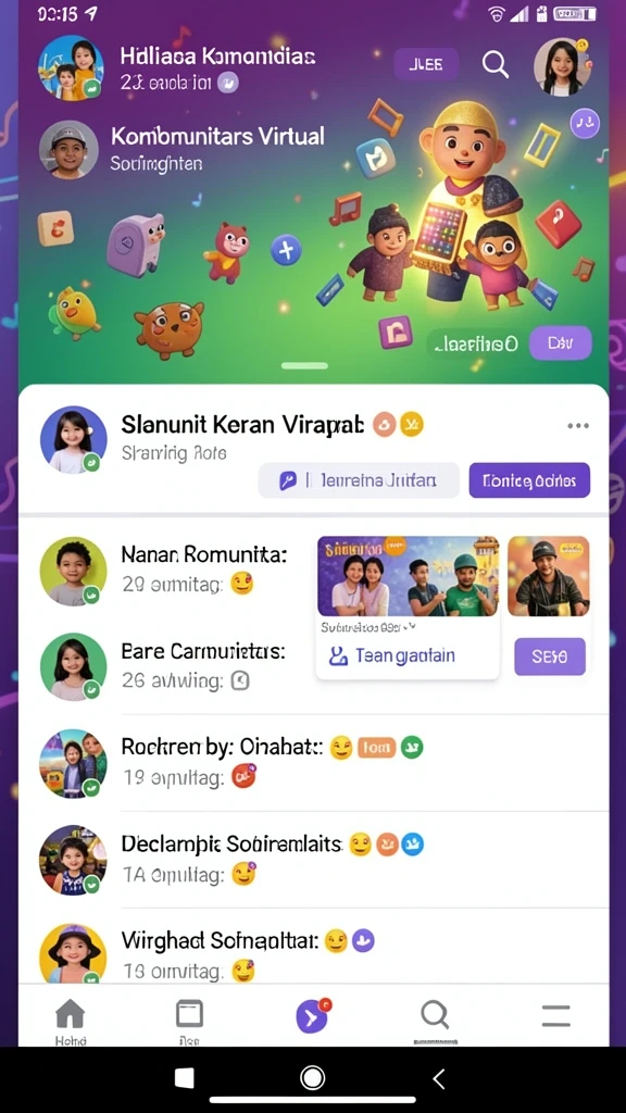 Tampilan antarmuka yang intuitif dan ramah pengguna.