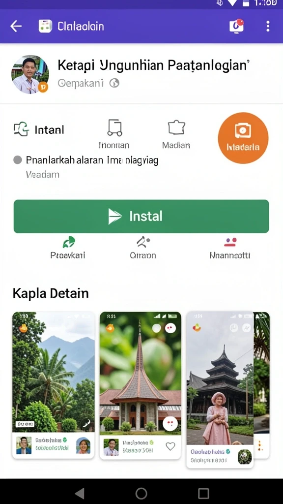 Panggung permainan yang menawan dan penuh warna.