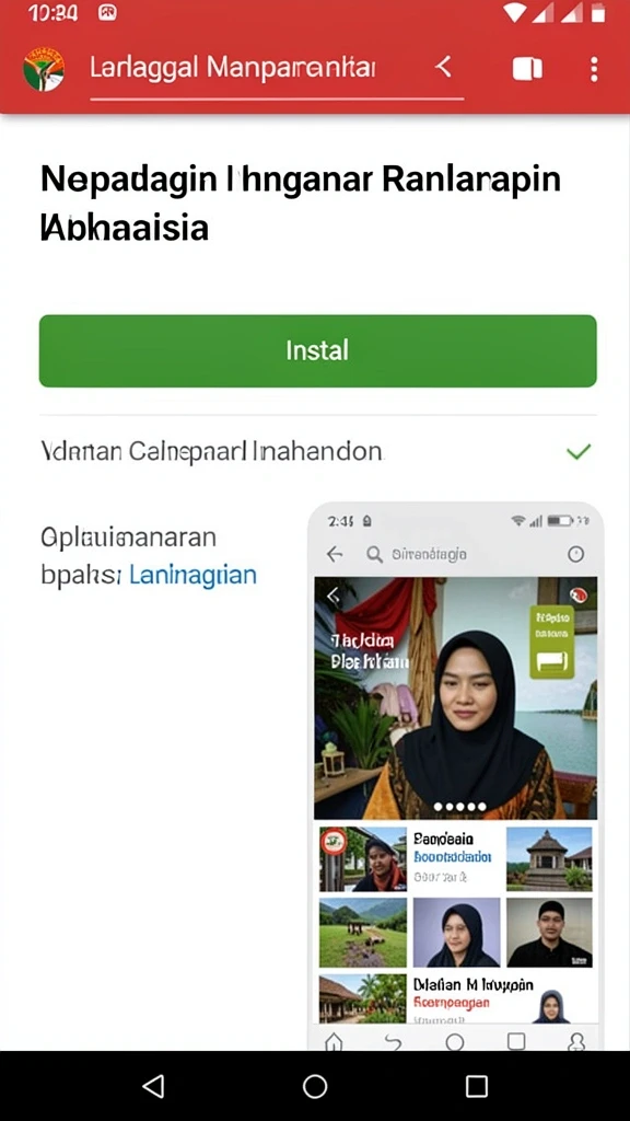 Screenshot memperlihatkan tampilan menawan dari antarmuka permainan.