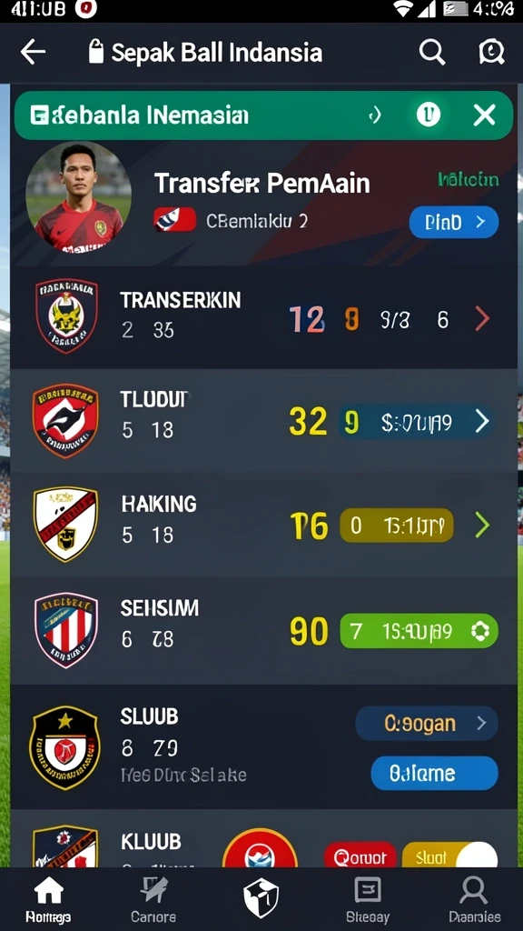 Tampilan antarmuka yang user-friendly dan menarik.