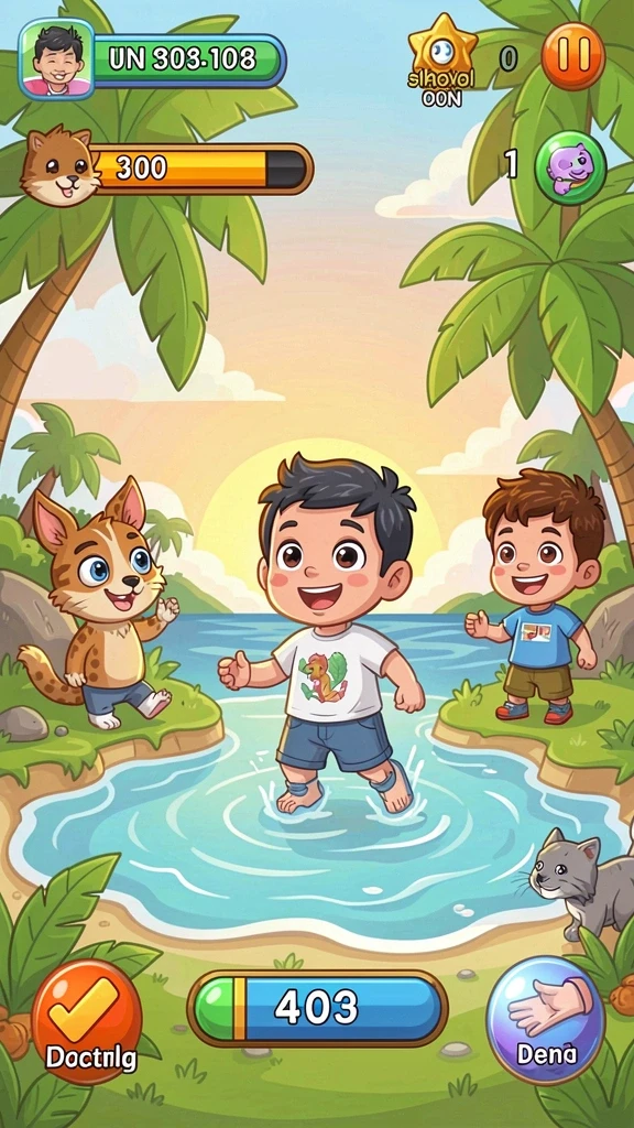 Tampilan awal aplikasi EMPATI138 yang menarik.
