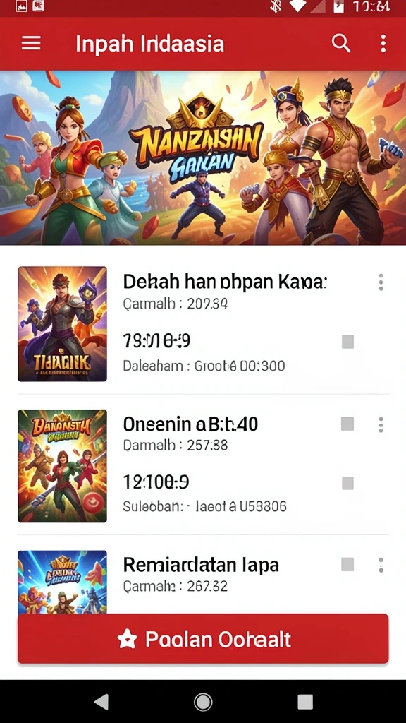 Tampilan antarmuka yang menarik dan mudah digunakan.