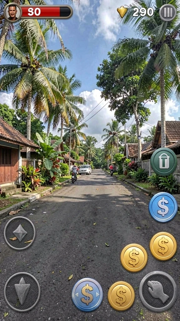 Tampilan antarmuka utama HALIMTOTO yang menarik.