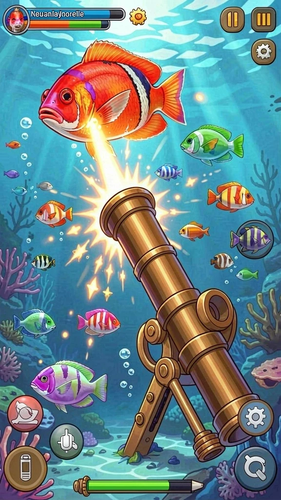 Level penuh tantangan dengan berbagai rintangan menunggu.