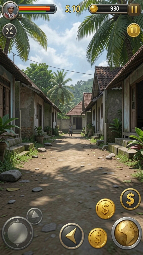 Mode multiplayer yang memacu adrenalin dengan teman.