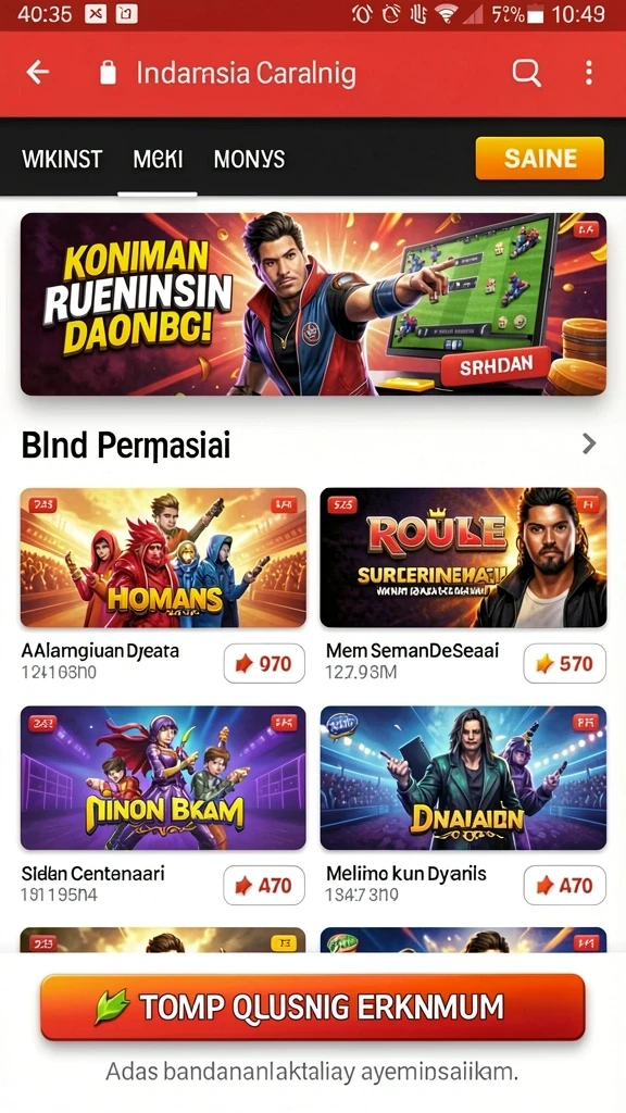 Tampilan antarmuka yang menarik dan ramah pengguna.