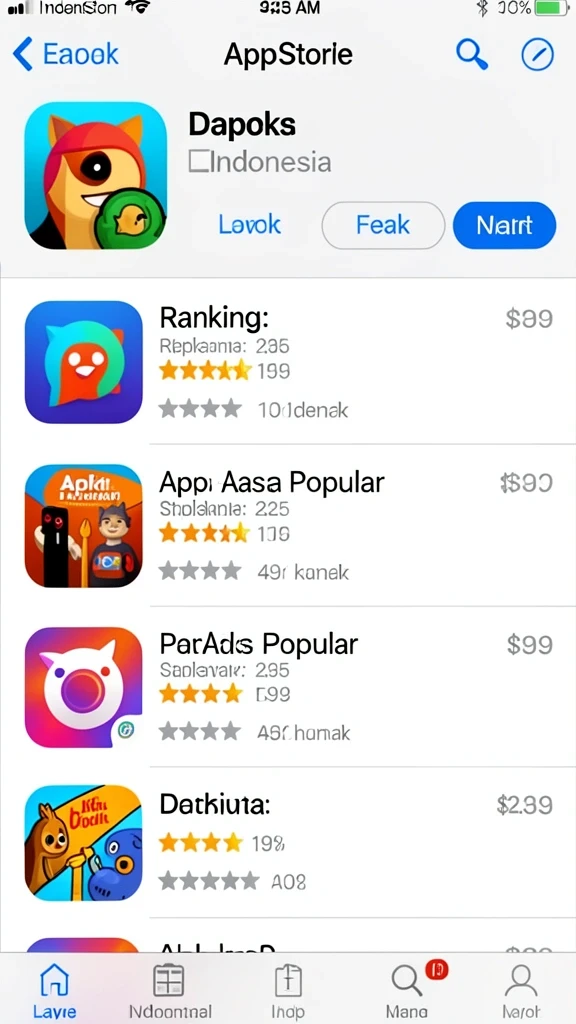Tampilan antarmuka yang ramah pengguna.