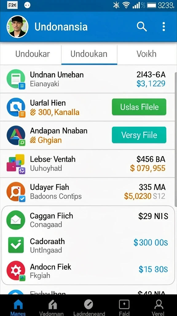 Tampilan antarmuka yang ramah pengguna dan menarik.