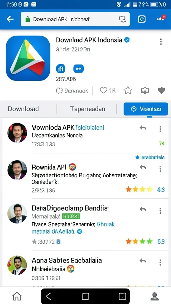 Screenshot menunjukkan antarmuka pengguna yang menarik.
