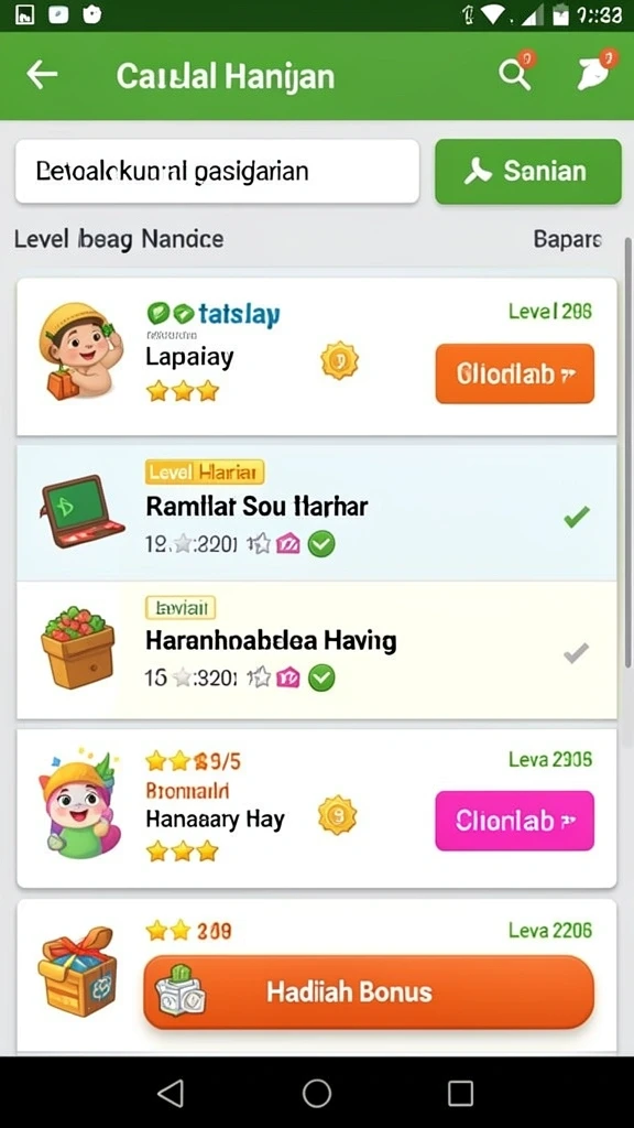 Fitur multiplayer untuk bertarung dengan teman.
