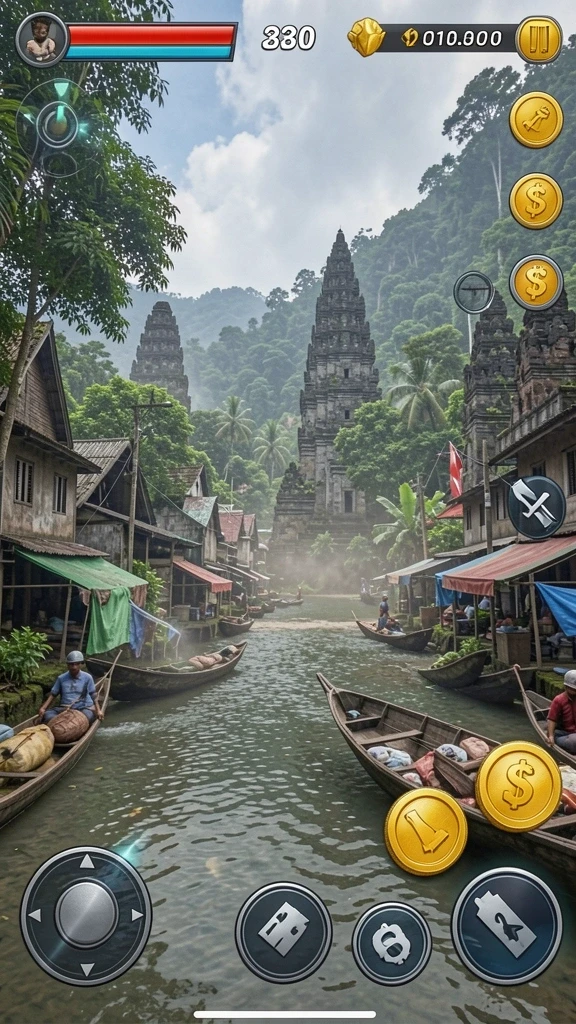 Screenshot menampilkan mode permainan yang menarik.