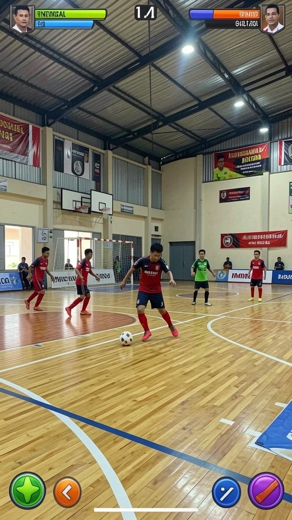 Tampilan antarmuka yang menarik dan modern.