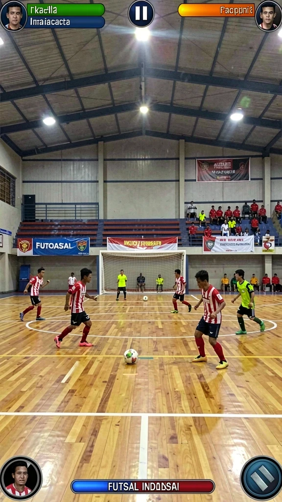 Tampilan antarmuka yang sederhana dan modern.