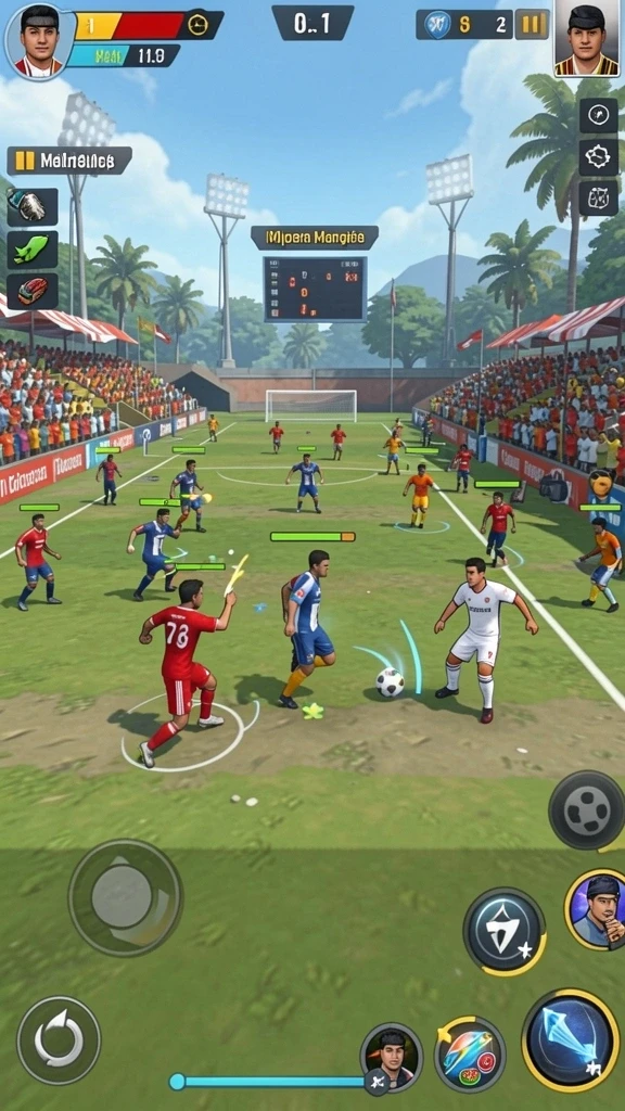 Tampilan utama game SPBU77 yang menarik.