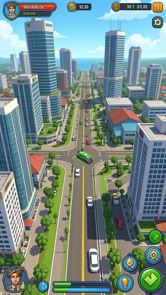 Gameplay interaktif yang menantang pemain.