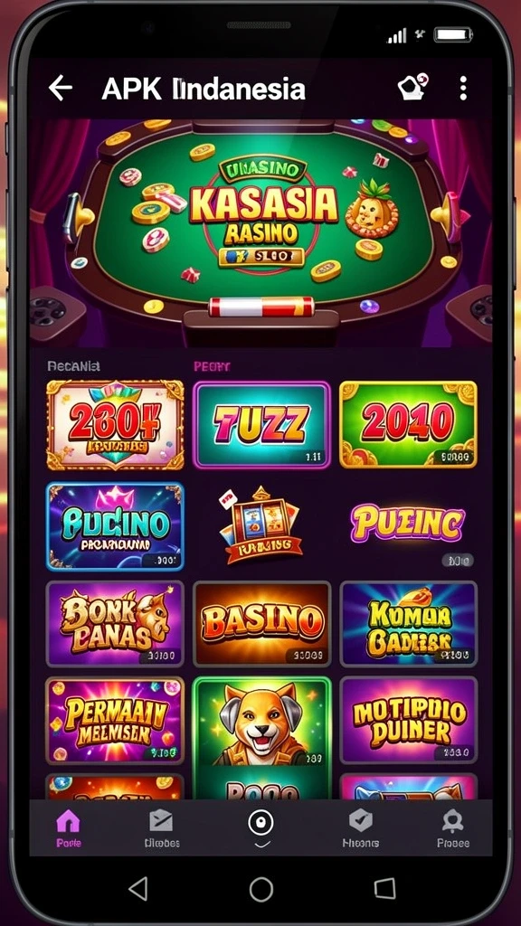 Berbagai pilihan permainan slot yang mengesankan.