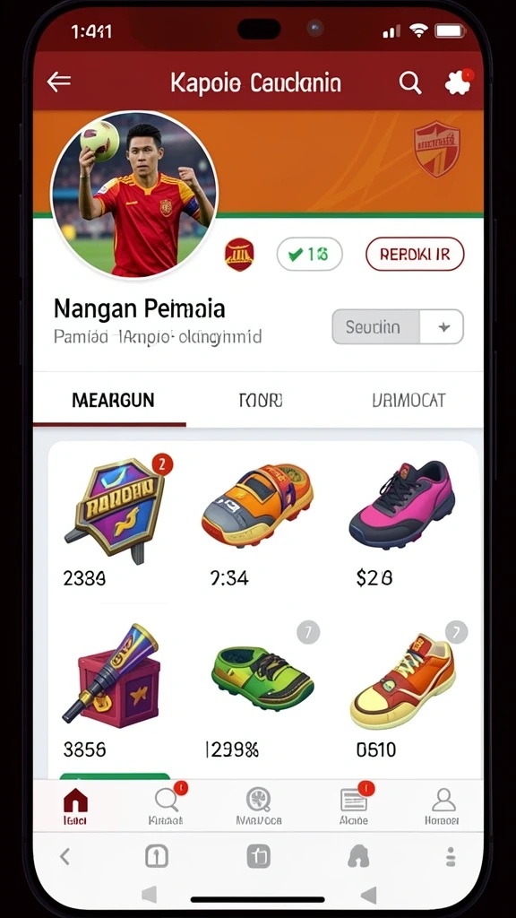 Tampilan awal yang menarik dan mudah dipahami.