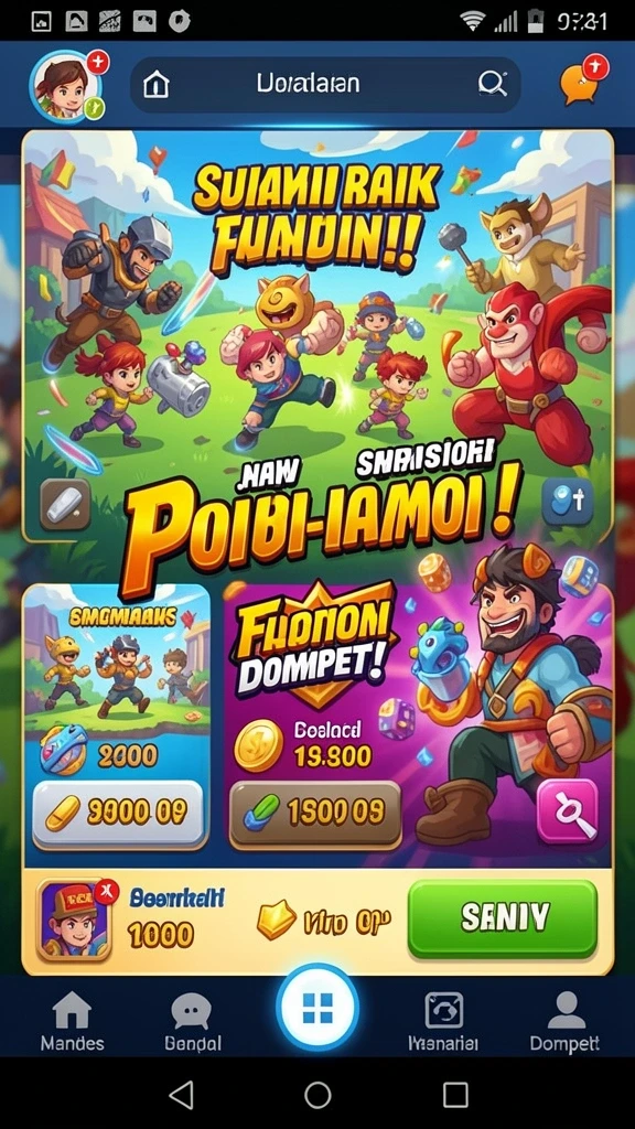 Melihat pemain bersaing dalam turnamen seru.