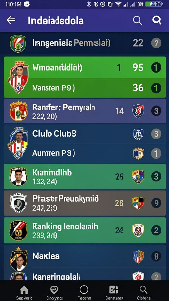 Tampilan antarmuka pengguna yang menarik dan intuitif.