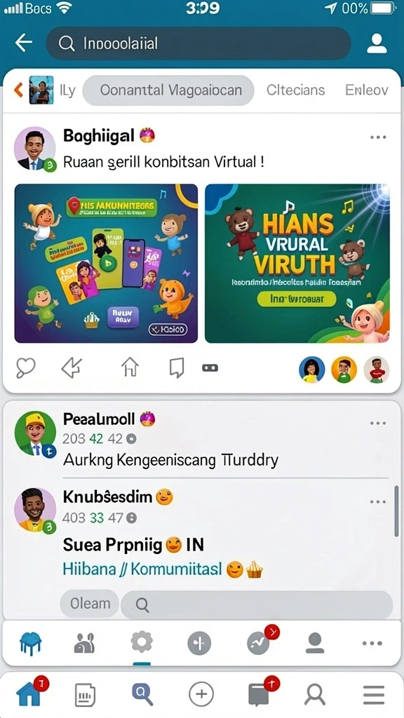 Fitur turnamen yang sangat menantang.