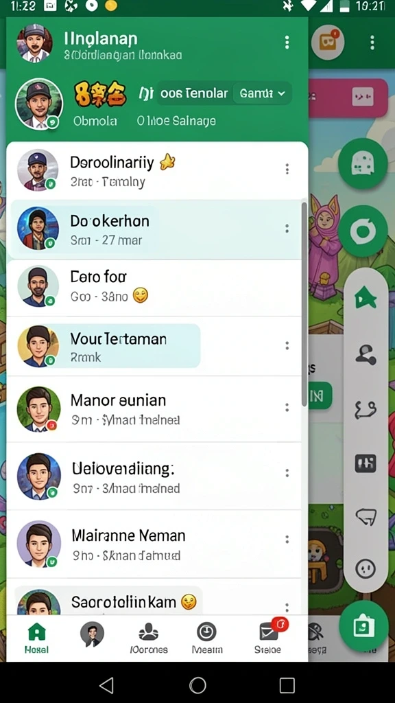 Tampilan grafik yang memukau dan penuh warna.