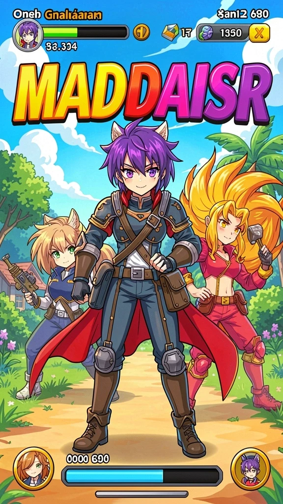 Screenshot fitur kustomisasi avatar yang menarik.